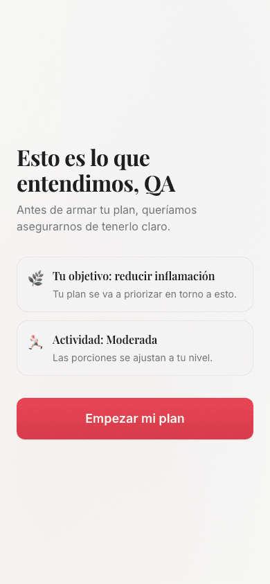 App Nutrico — Esto es lo que entendimos