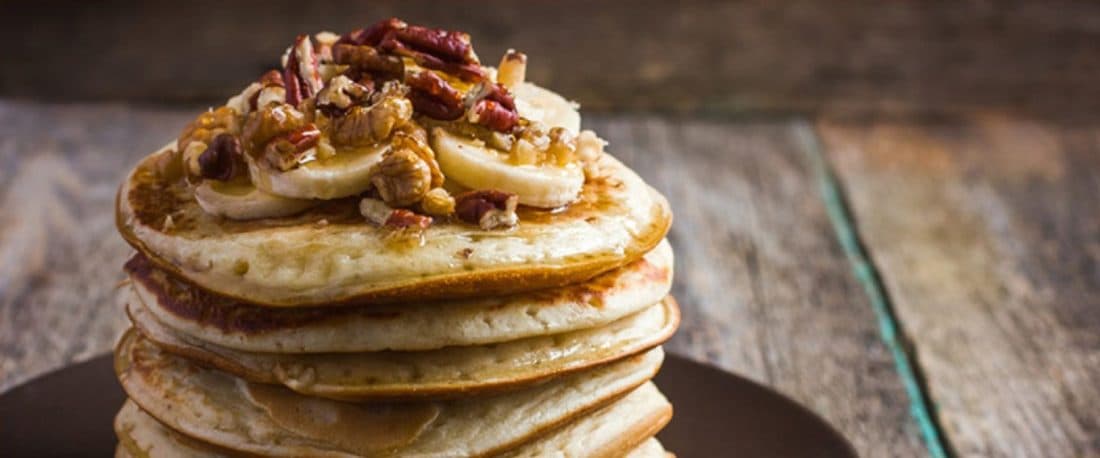 Panqueques del recetario de Nutrico